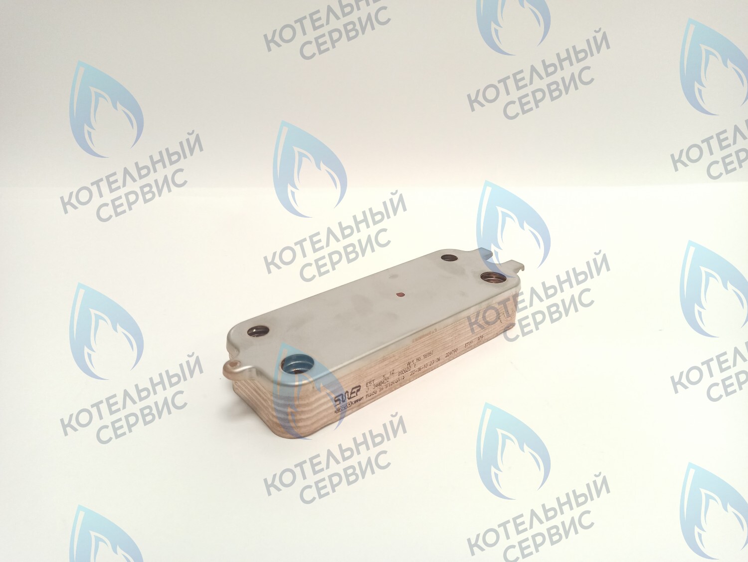 Теплообменник ГВС вторичный 12 пластин BOSCH WBN2000/WBN6000 12/18C, BUDERUS U072 18