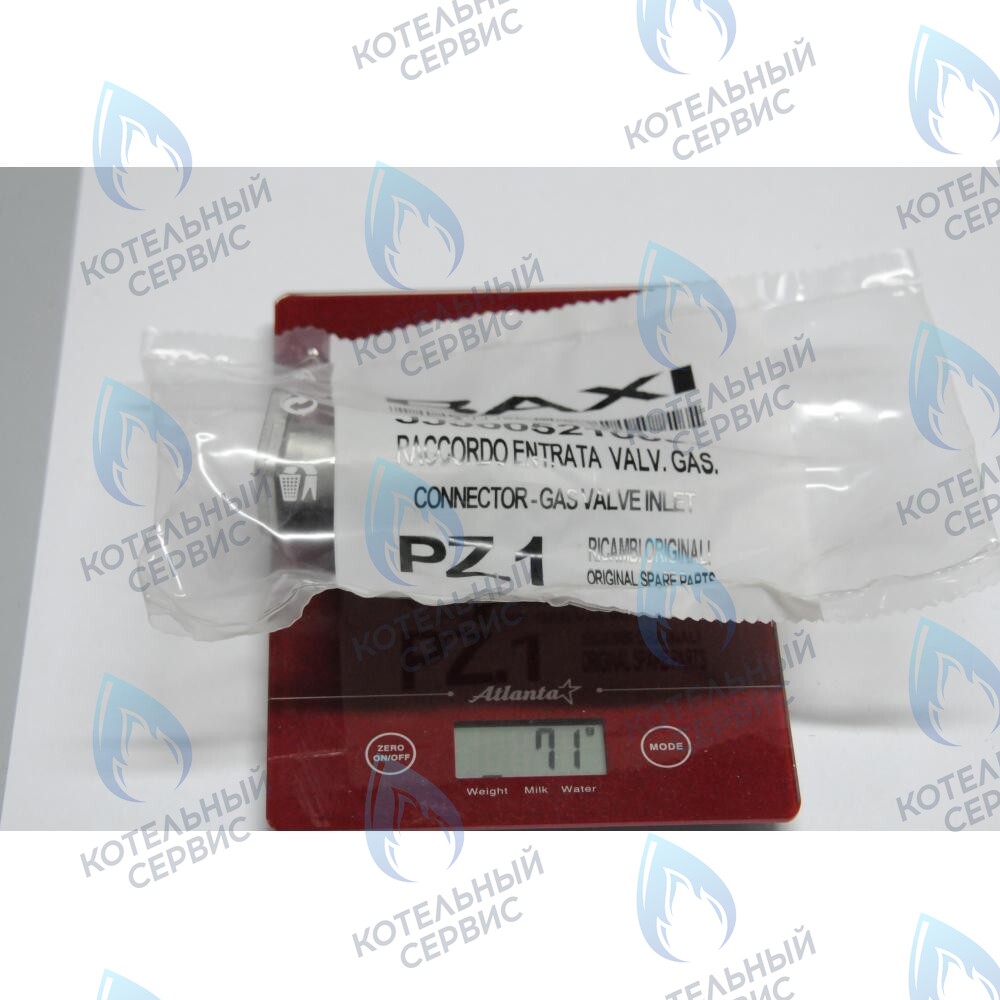 Патрубок на входе газового клапана BAXI