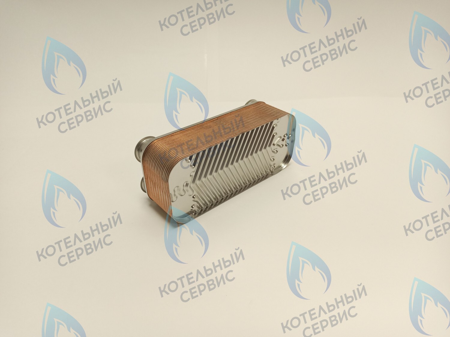Теплообменник вторичный MASTER GAS  Seoul 50кВт 21Fin