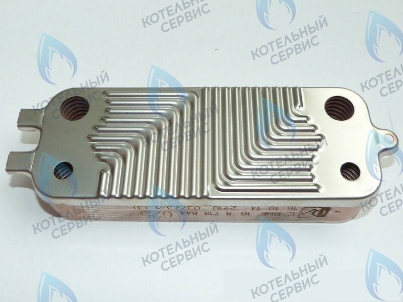 Теплообменник вторичный 16 пластин U072-24K BUDERUS