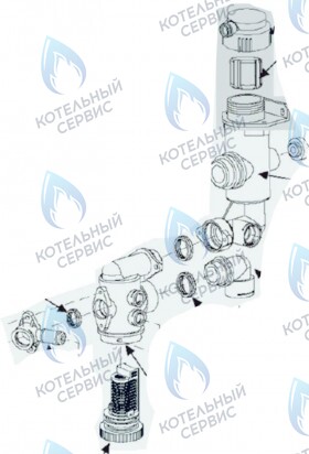 Автоматический воздухоотводчик в сборе (старый) CELTIC