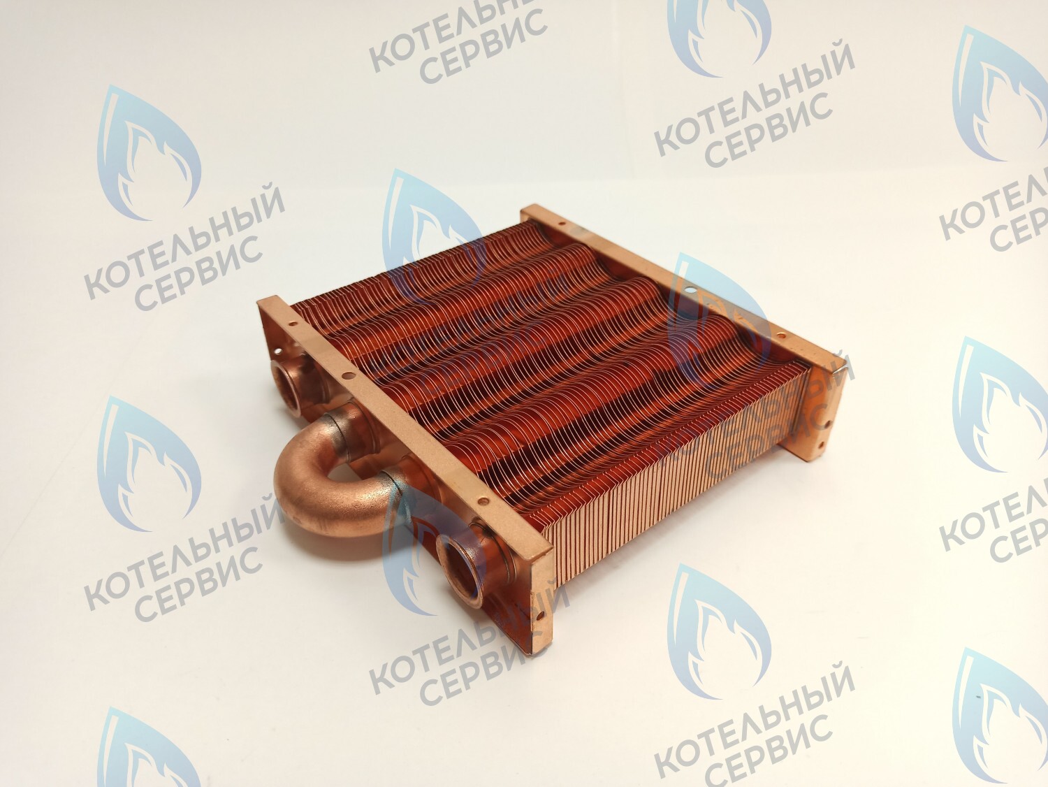 Теплообменник отопления без фитингов (142 мм) 67 FIN (100 HSG/ICH/MSC) DAEWOO