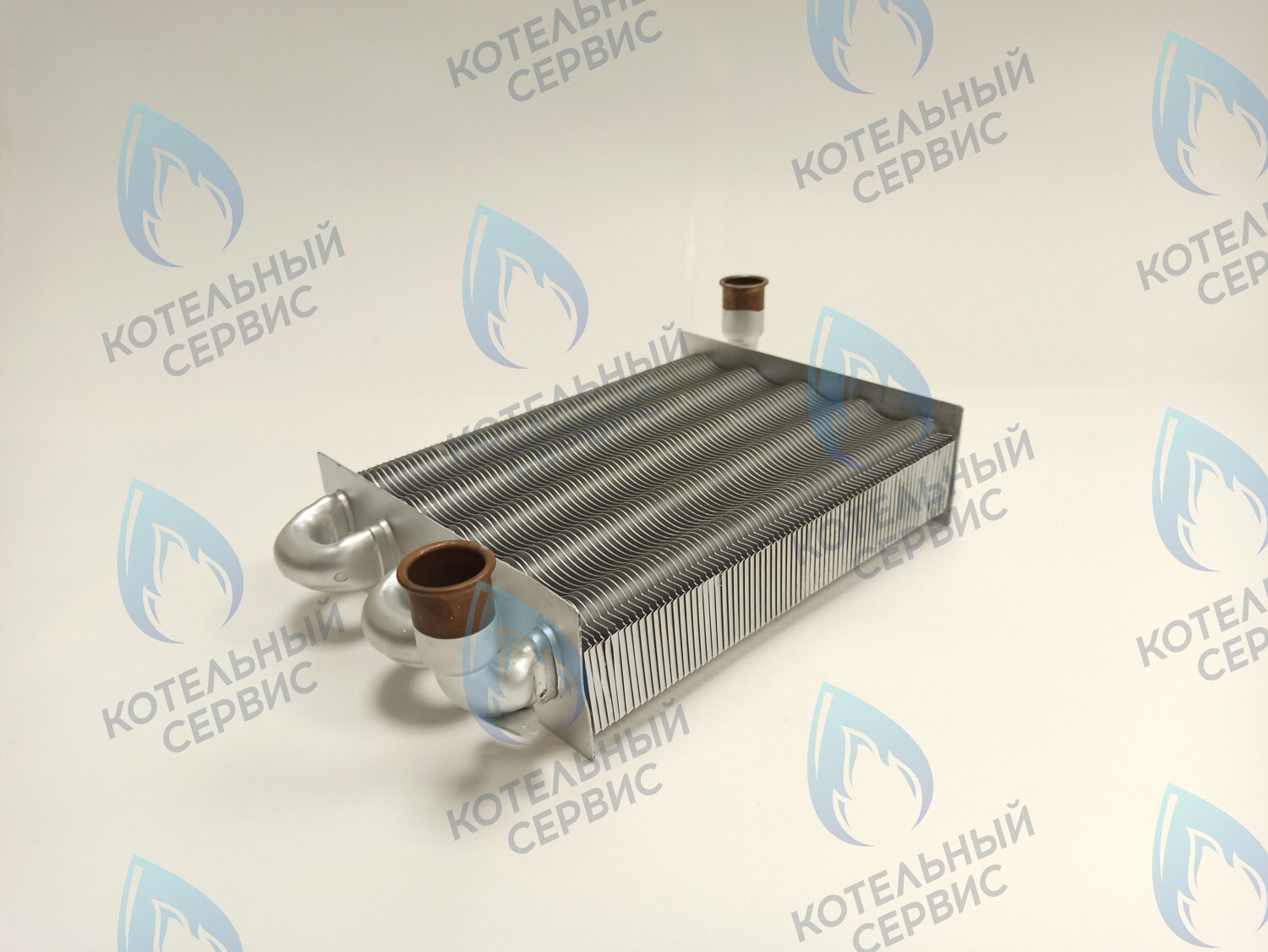 Теплообменник первичный 225мм 72 FIN (10кВт/13кВт/16кВт) KoreaStar Bravo K (KS90299039), Alpenhoff Baden (15199039), Ferroli Fortuna Special (NG) (39899039), Royal Thermo MC 11кВт-18кВт (AA07000039)