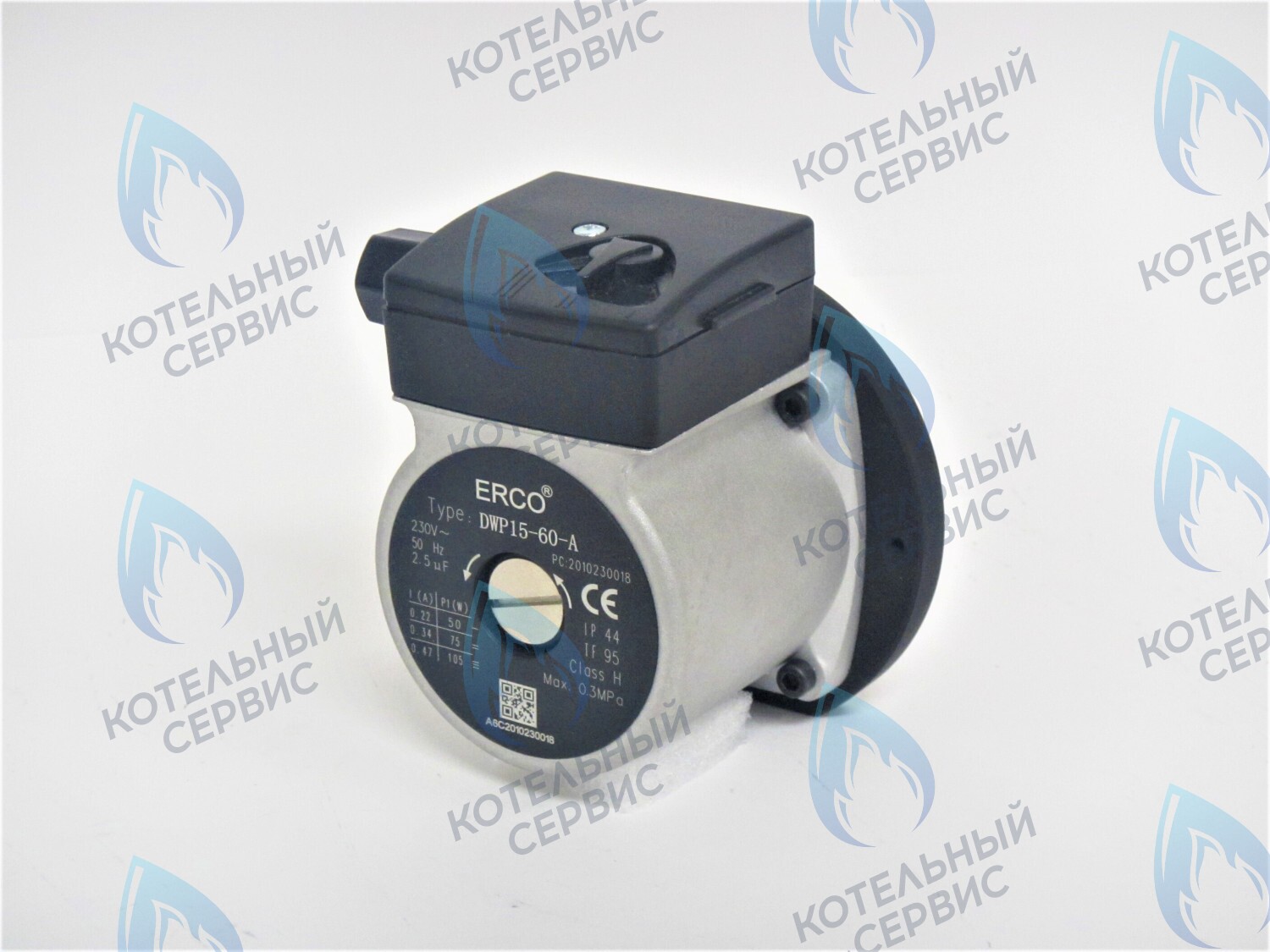 Двигатель насоса (без улитки, без фишки коннектора) ERCO 15/6 100w (для замены вместо KPM-100 S132100041, S132100050)