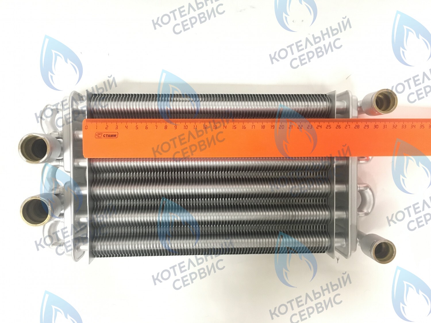 Теплообменник битермический (260мм) 24кВт 24-T-1 24-C-1 (до 05.2016) GAZECO