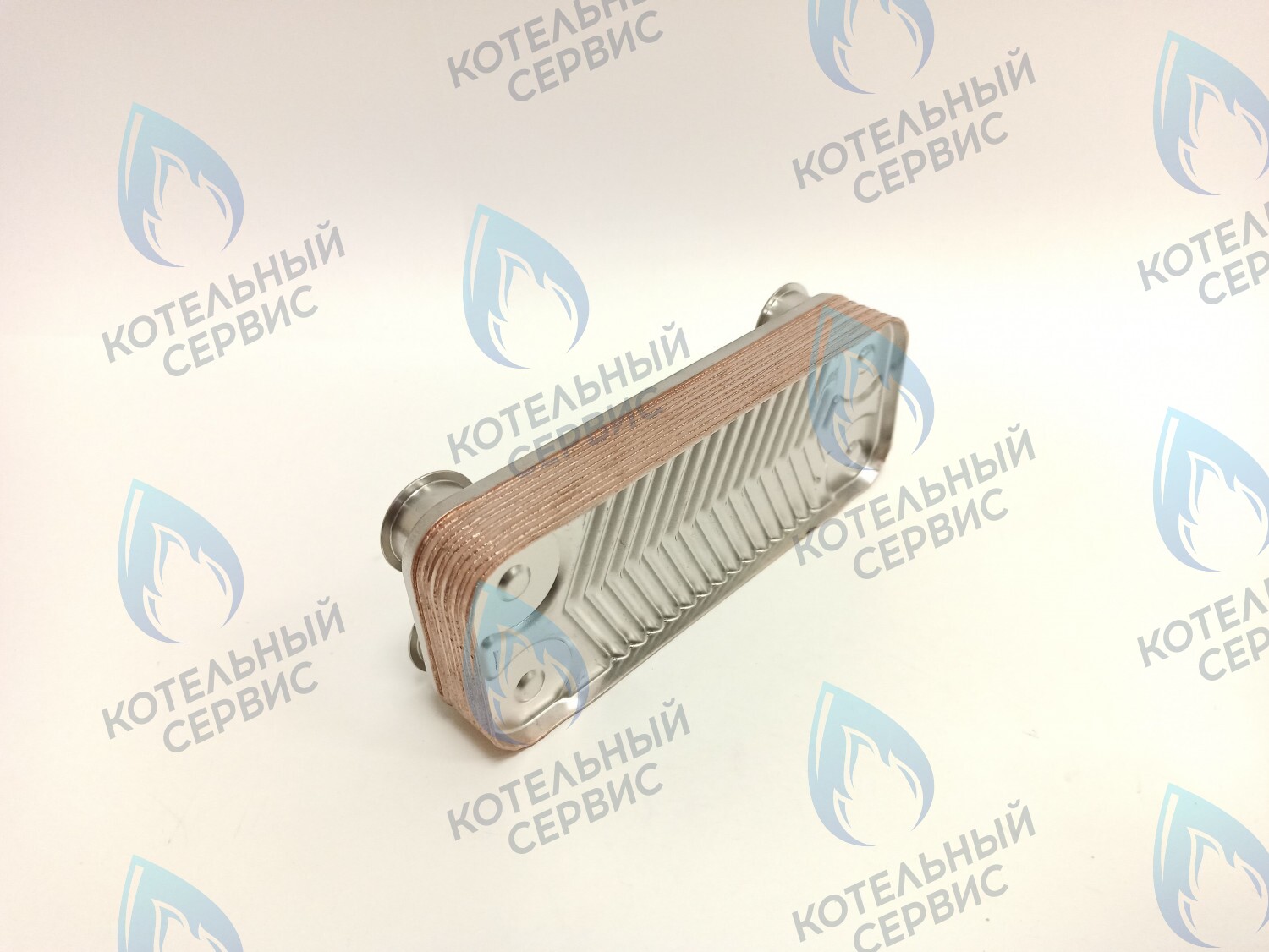 Теплообменник ГВС вторичный 12 пластин ARDERIA ESR 2.13, 2.16 (2060236), CELTIC-DS PLATINUM 3.13, 3.16 (2060236H), MASTER GAS SEOUL 11/14/16/21 (2060308)