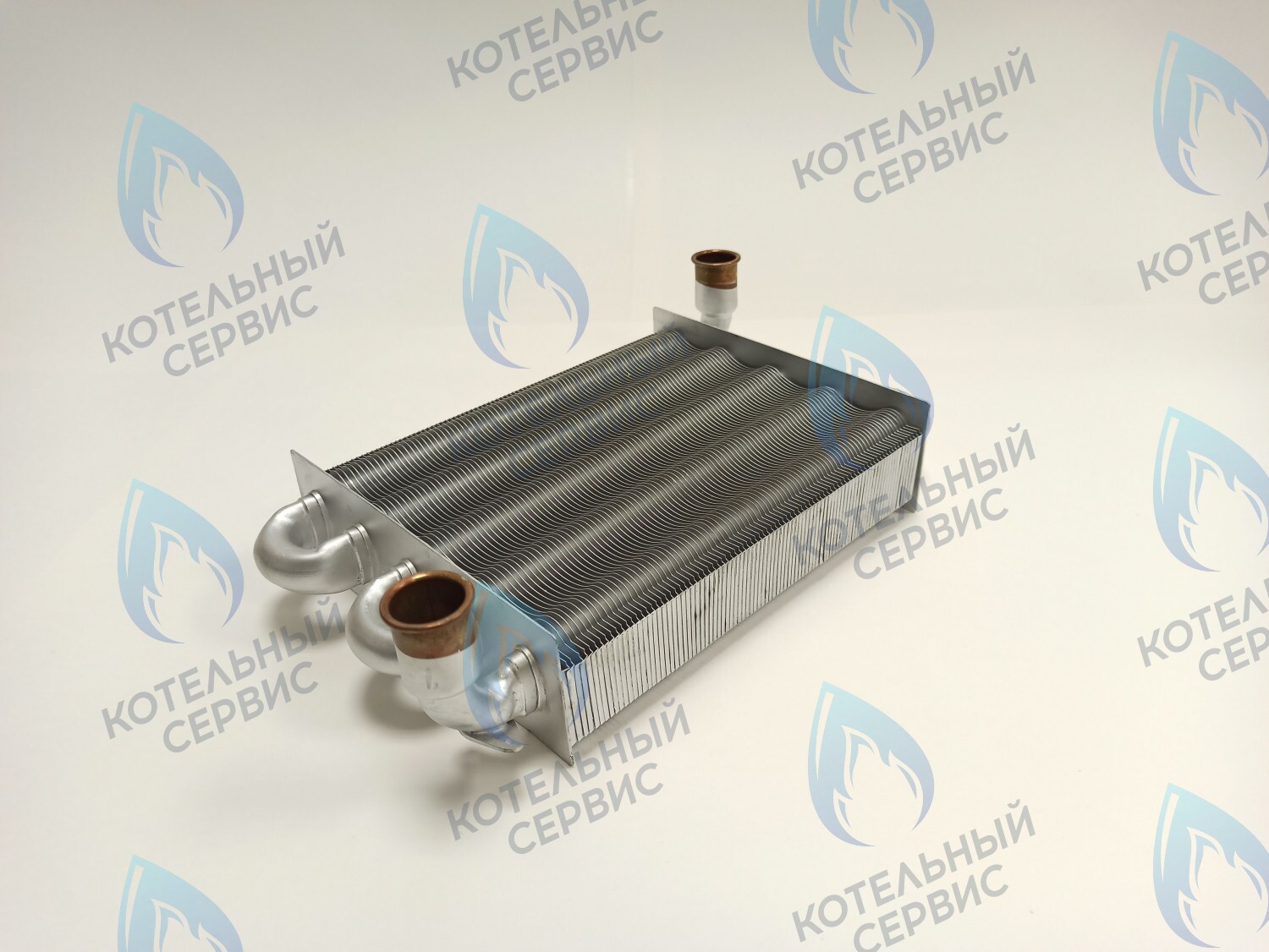 Теплообменник первичный 225мм 88 FIN (20кВт/24кВт) KoreaStar Bravo K (KS90299222), Alpenhoff Baden (15199222), Ferroli Fortuna Special (NG), Royal Thermo MC 24кВт (AA07000032)