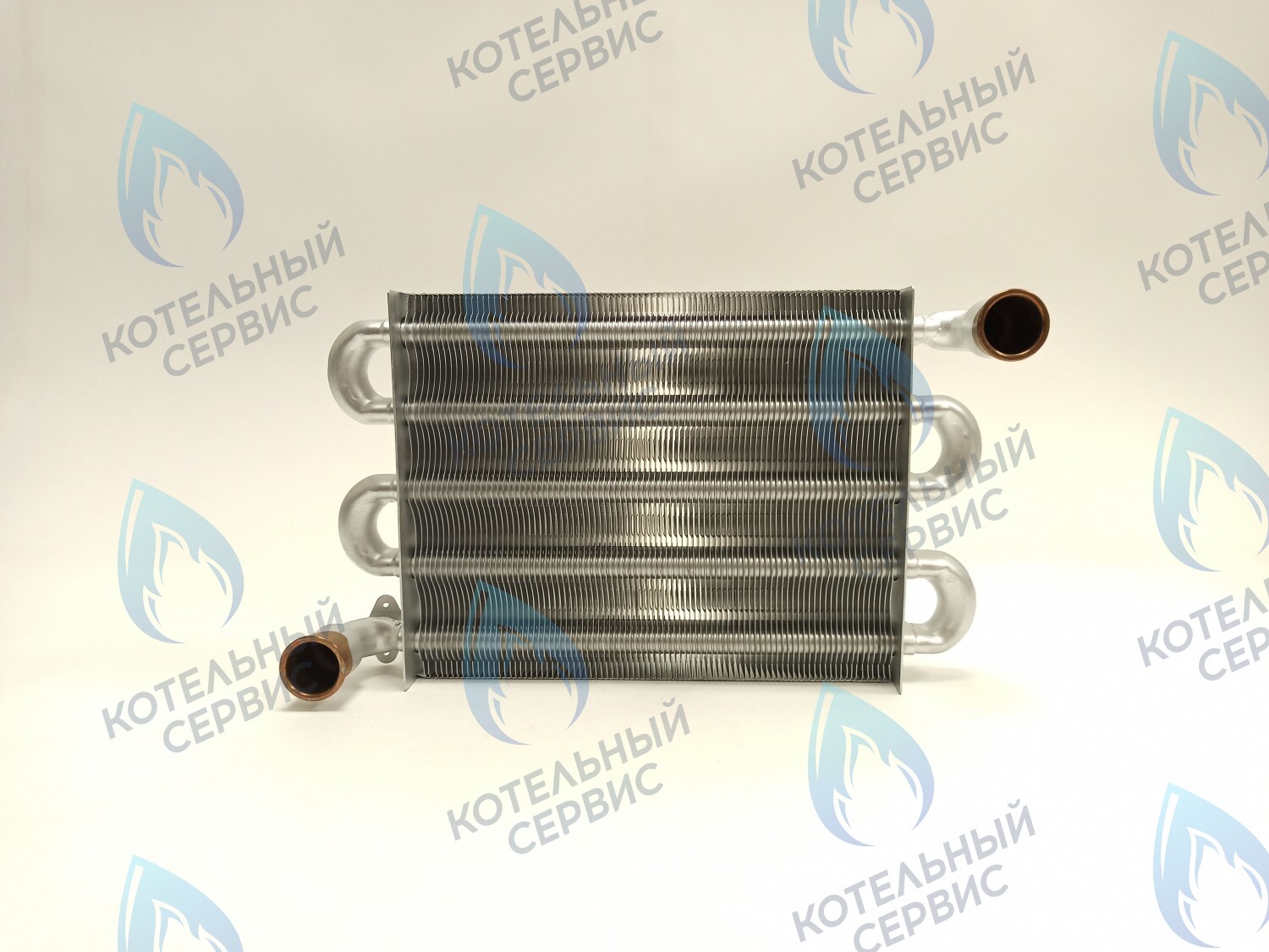 Теплообменник первичный 225мм 88 FIN (20кВт/24кВт) KoreaStar Bravo K (KS90299222), Alpenhoff Baden (15199222), Ferroli Fortuna Special (NG), Royal Thermo MC 24кВт (AA07000032)