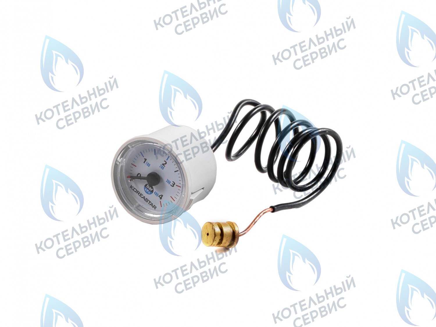 Манометр тонкий KOREASTAR Ace, Premium (40 мм) (KS90264240)