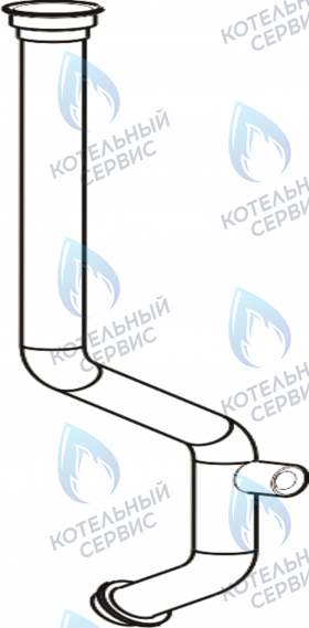 Трубопровод обратный 15,1кВт-23,3кВт CELTIC-DS PLATINUM 3.13, 3.16, 3.20