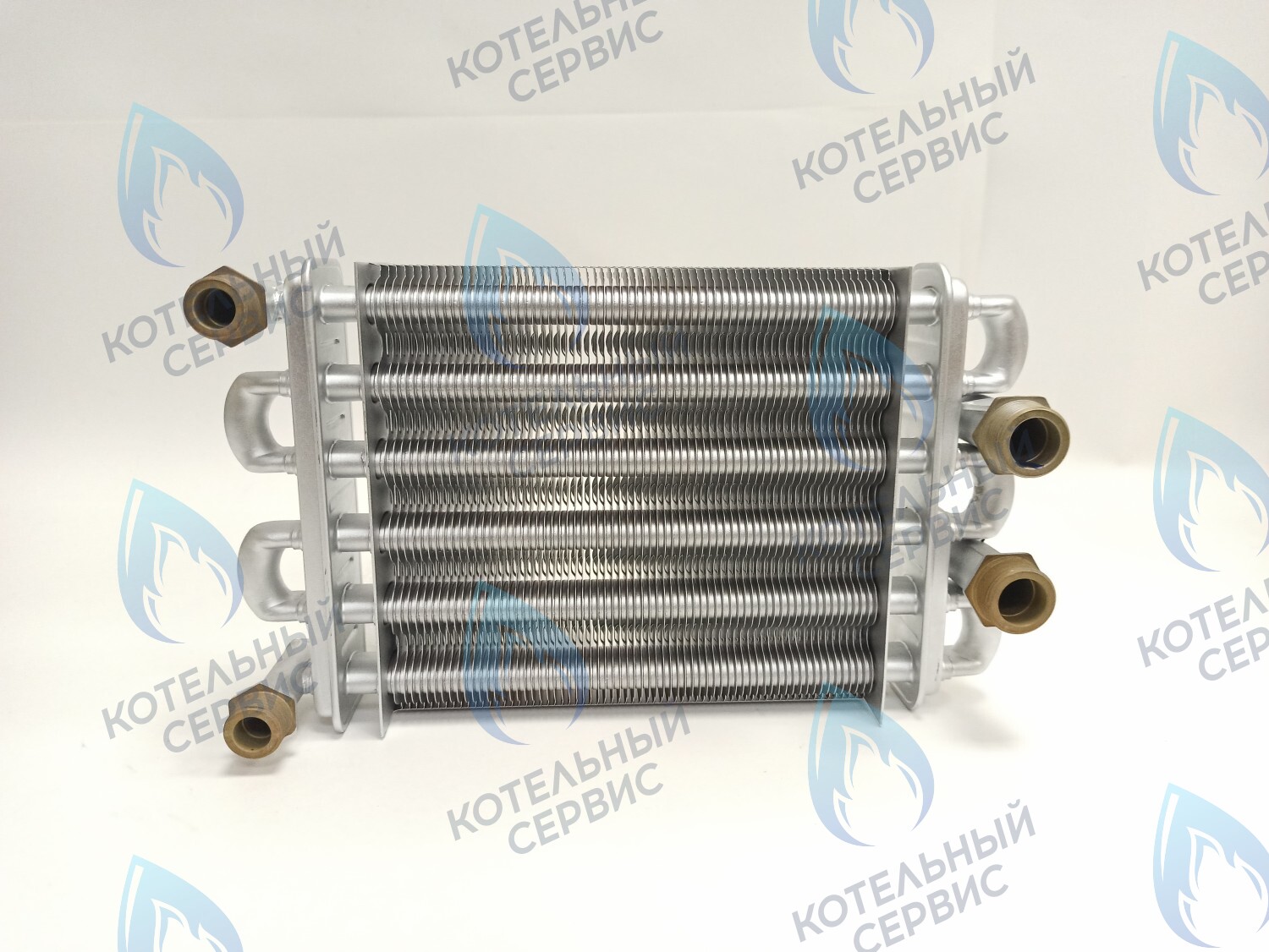 Теплообменник битермический 200мм Leberg 20ASF, Olical M Series 24кВт