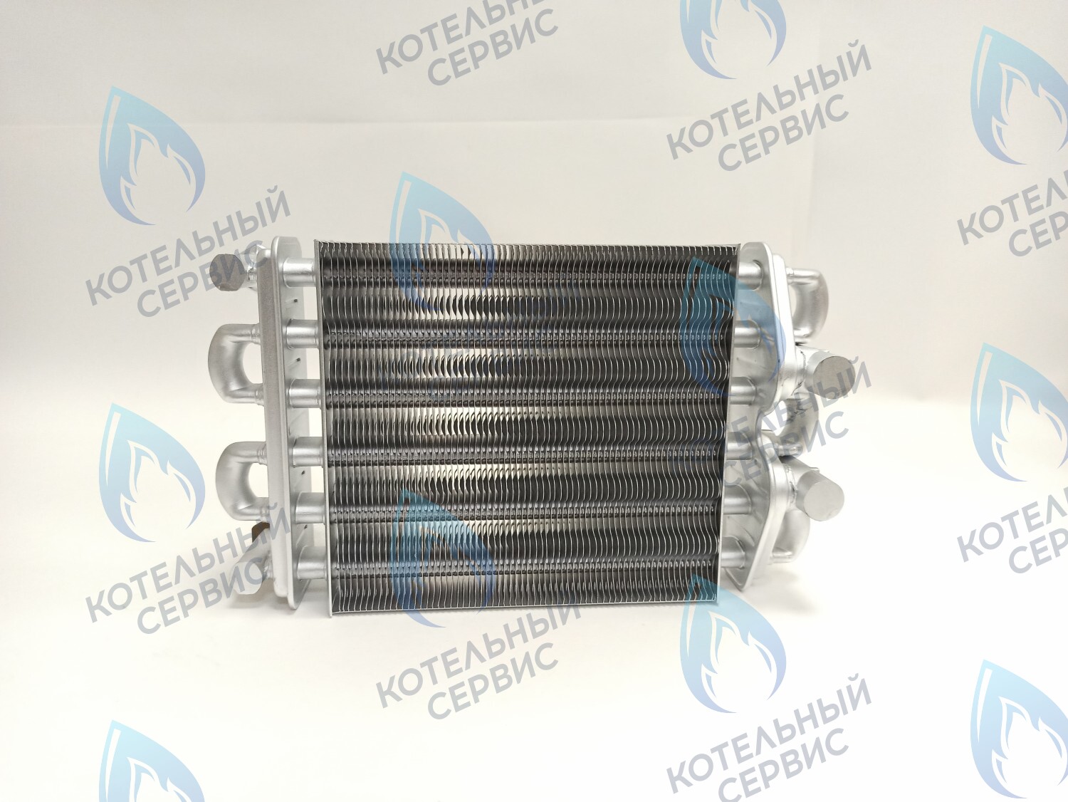 Теплообменник битермический 200мм Leberg 20ASF, Olical M Series 24кВт