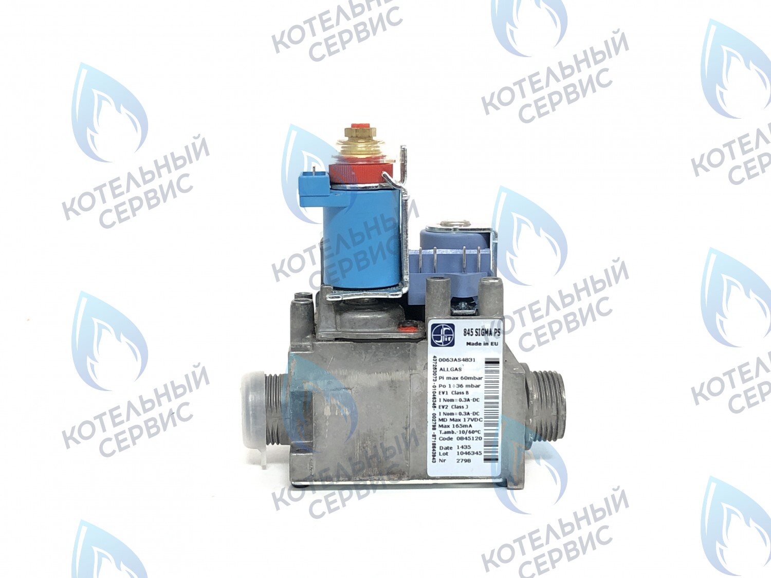 Клапан газовый SIT 845 SIGMA PS BOSCH WBN2000 WBN6000, GAZ 2500F