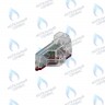 Датчик расхода воды (красный) BAXI (8435380,8435280) (там где стоит датчик потока с турбиной)