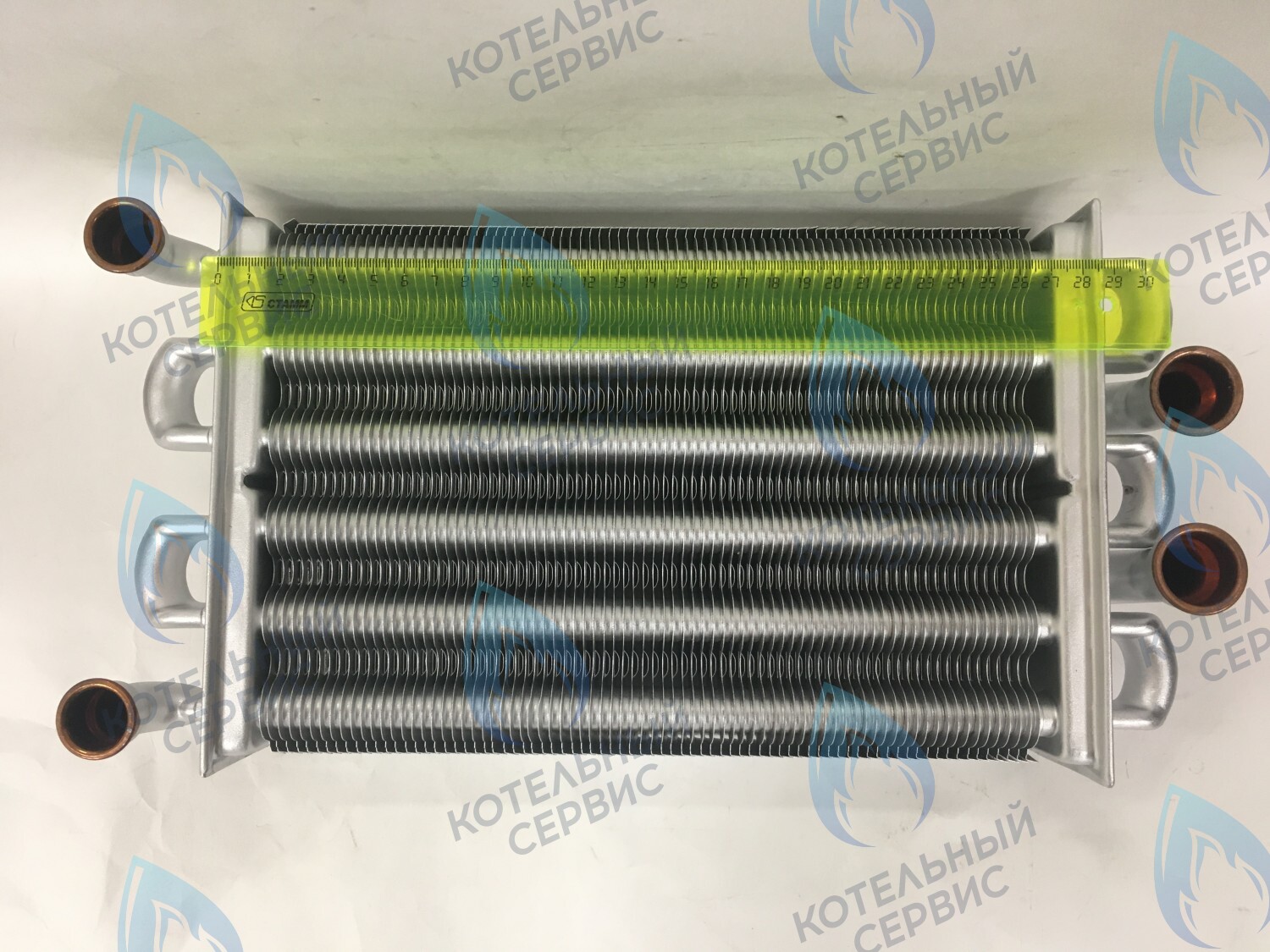 Теплообменник битермический 260мм-286мм (внутренний-наружный) Ariston egis, As (65105094)