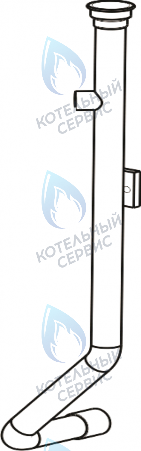 Подводящий трубопровод (29,1-40,7 кВт) CELTIC-DS PLATINUM 3.25, 3.30,3.35 (2090885)