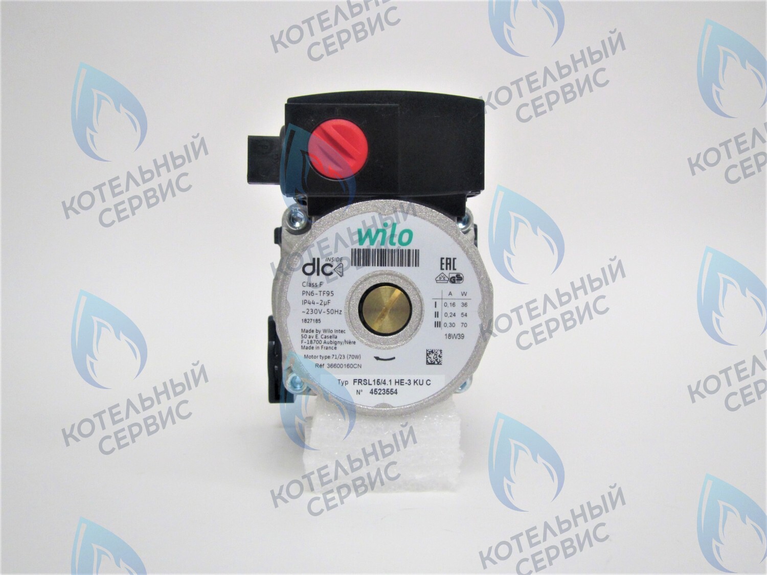 Насос циркуляционный FERROLI FORTUNA PRO 2018 WILO FRSL15/4.1 HE-3 KU C