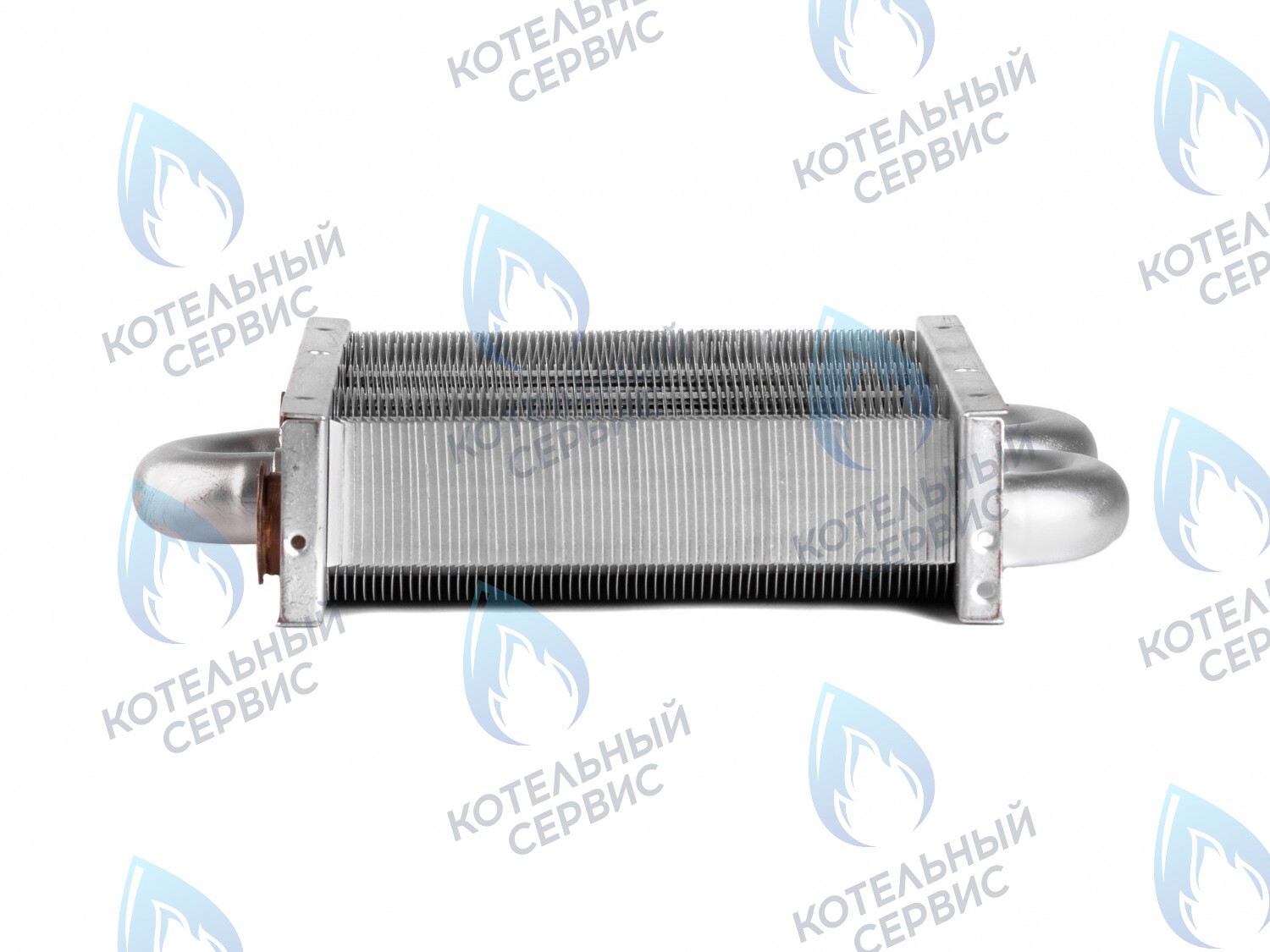 Теплообменник первичный основной (без фитингов) 142мм 67 FIN (100 HSG/ICH/MSC) DAEWOO (3318111100, 3318111120)