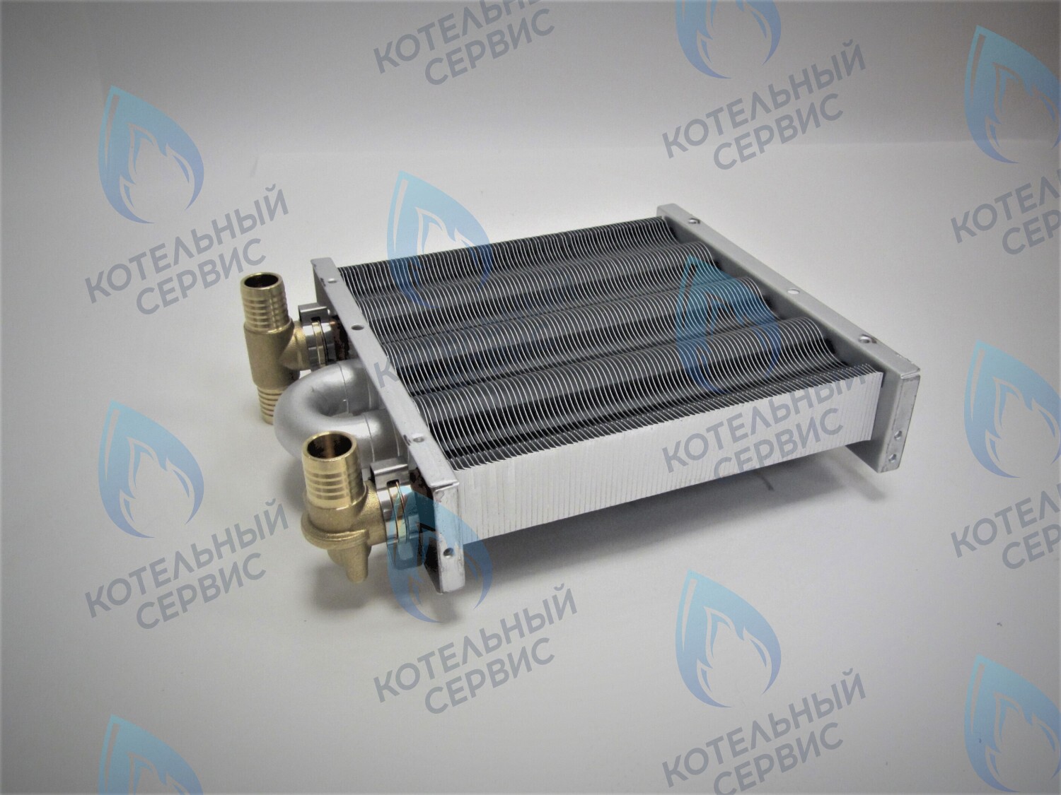 Теплообменник отопления с фитингами (180 мм) 85 FIN (130-200 HSG/ICH/MSC) DAEWOO
