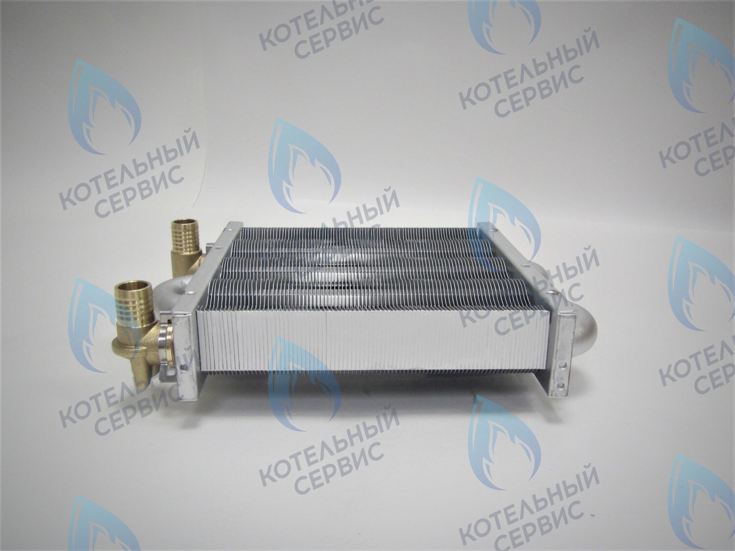 Теплообменник первичный основной (с фитингами) 180 мм 85 FIN (130-200 HSG/ICH/MSC) DAEWOO