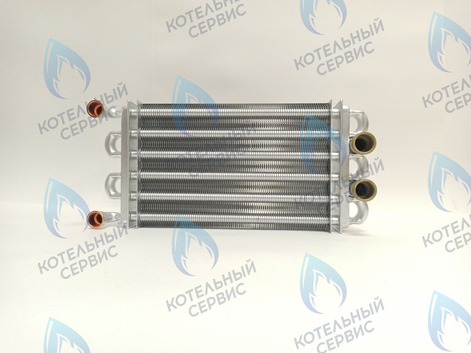 Теплообменник битермический под клипсы (после 01.08.2013) NEVALUX-7211, 7218, 7224 QF/BTGL21S-L270 (72117218)