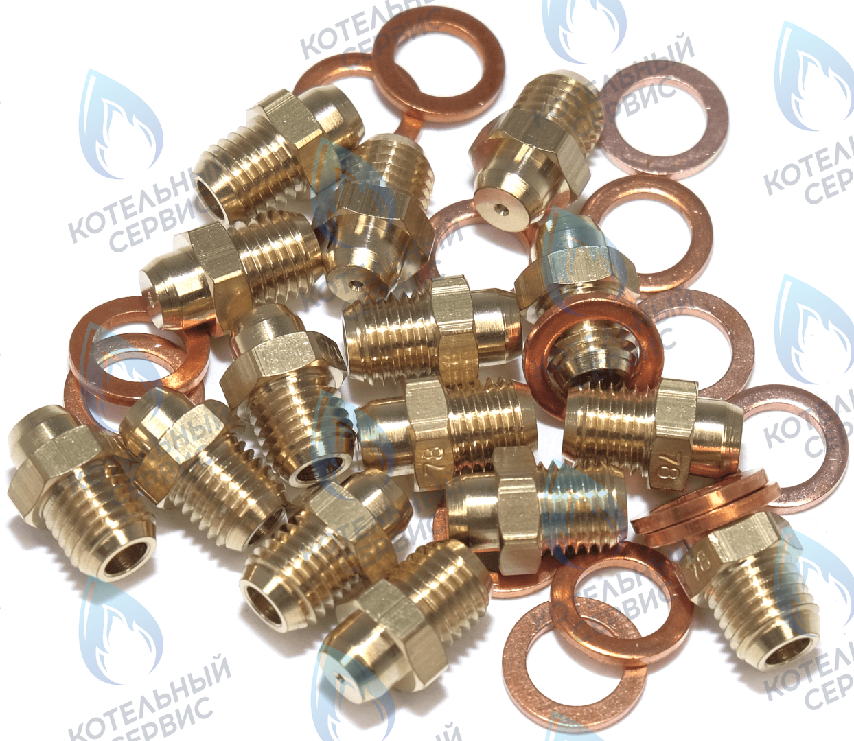 КОМПЛЕКТ ФОРСУНОК ДЛЯ ПЕРЕХОДА НА СЖИЖЕННЫЙ ГАЗ G30/31 (Ø 0,78) CITY CLASS F; FR / TIME MAX F