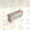 Теплообменник ГВС вторичный 20 пластин  VAILLANT atmoMAX/turboMAX VUW (065153)