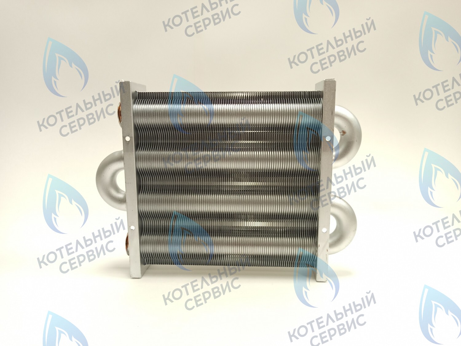 Теплообменник первичный основной (без фитингов) 180мм 85 FIN (130-200 HSG/ICH/MSC) (3318108610, 3318108640) DAEWOO