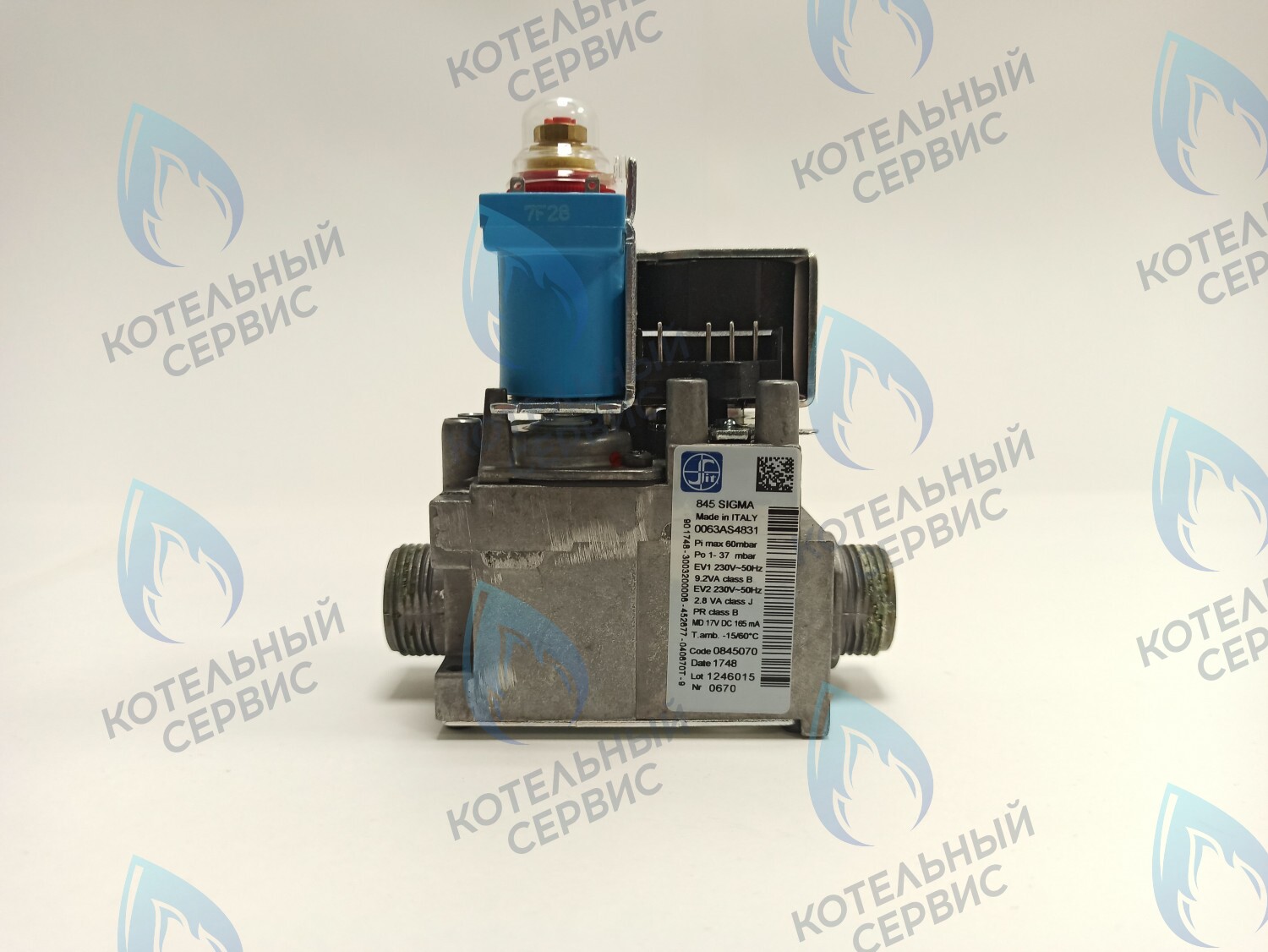 Газовый клапан SIT 845 Fondital MINORCA PLUS CTFS 24 CU, MINORCA CTFS 24