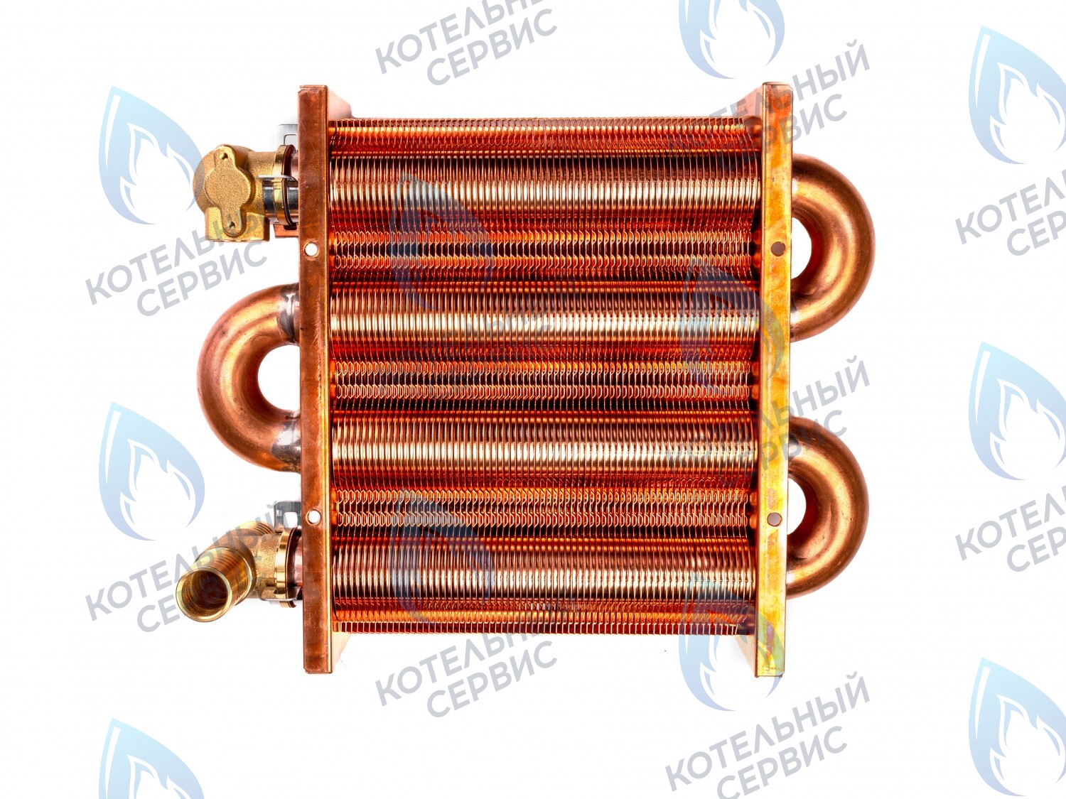 Теплообменник первичный (основной) 142мм 67 FIN (100 HSG/ICH/MSC) DAEWOO