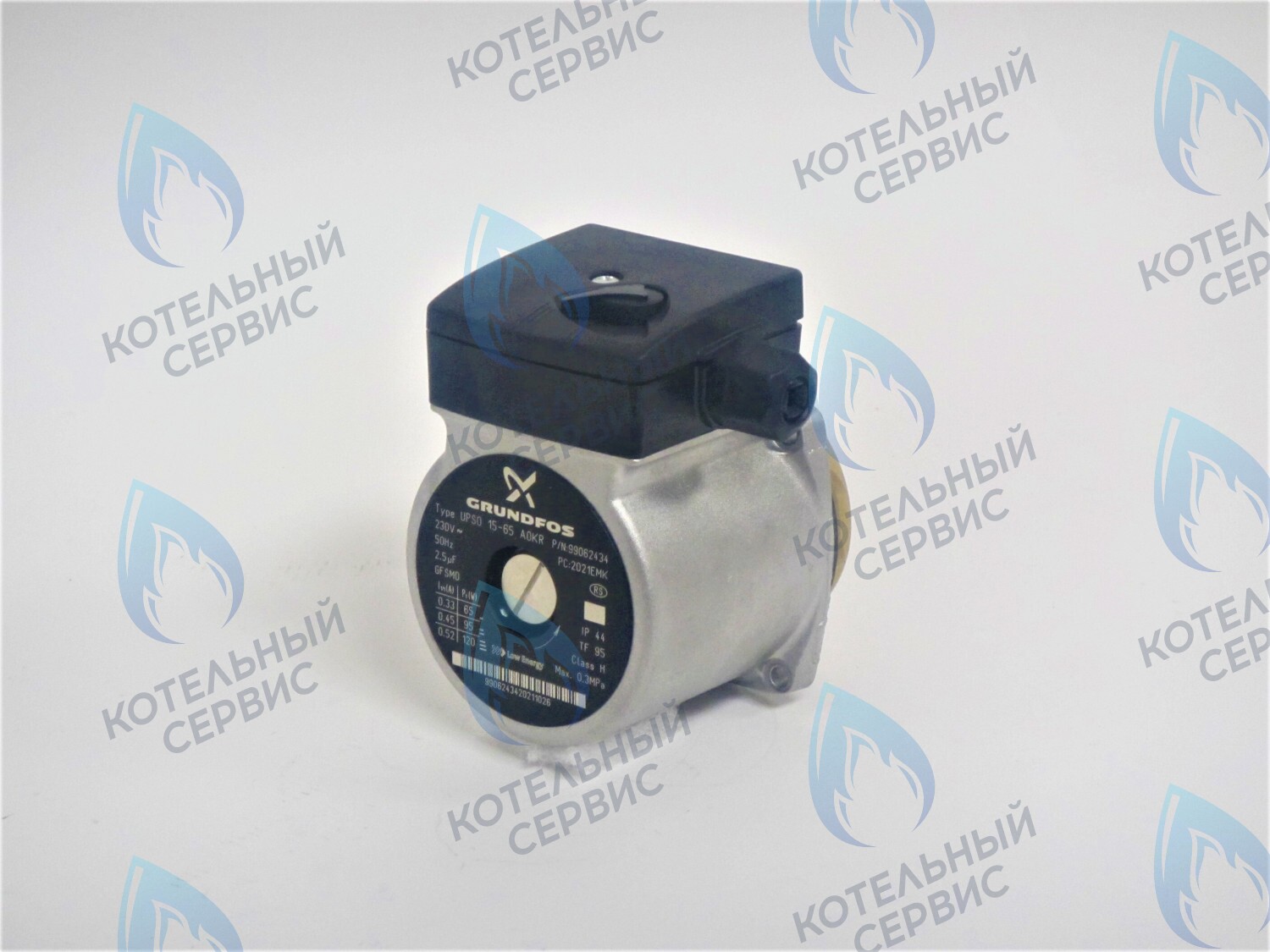 Двигатель насоса Grundfos (без улитки) 15-65 120W (коннектор справа)