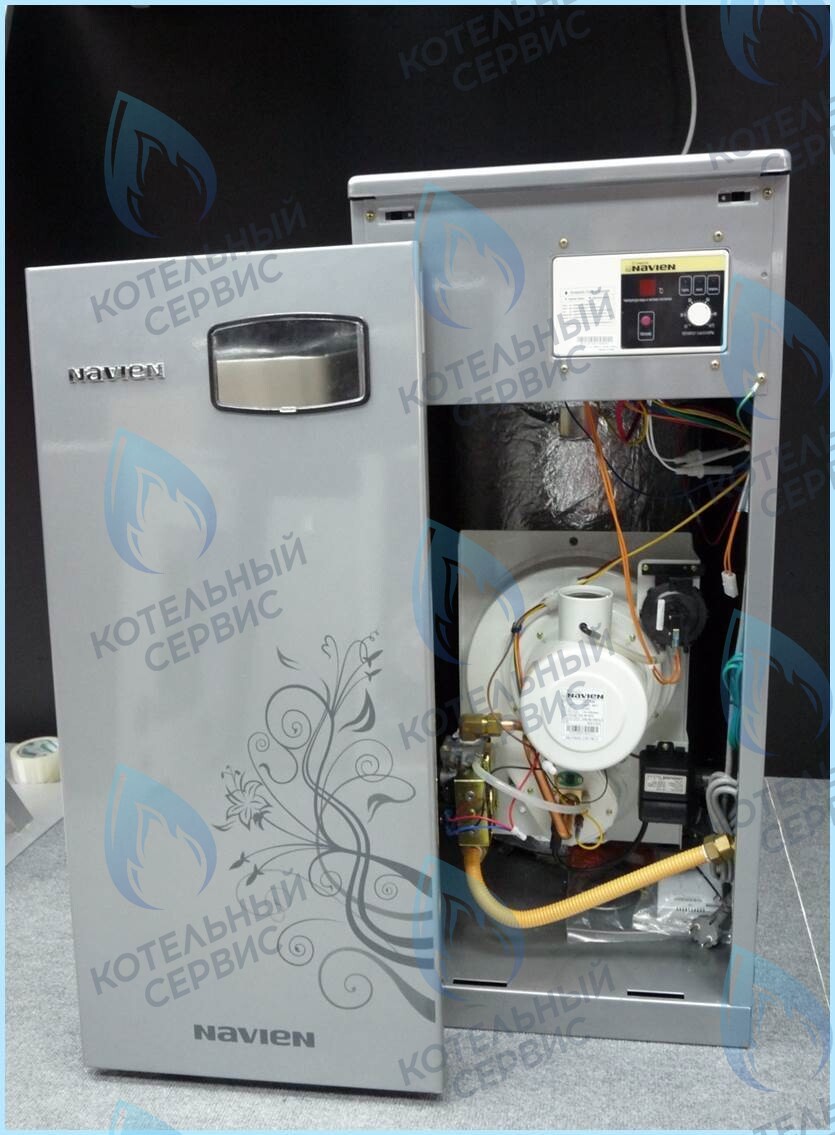 Котел газовый напольный Navien GST (2-х контурный) TURBO