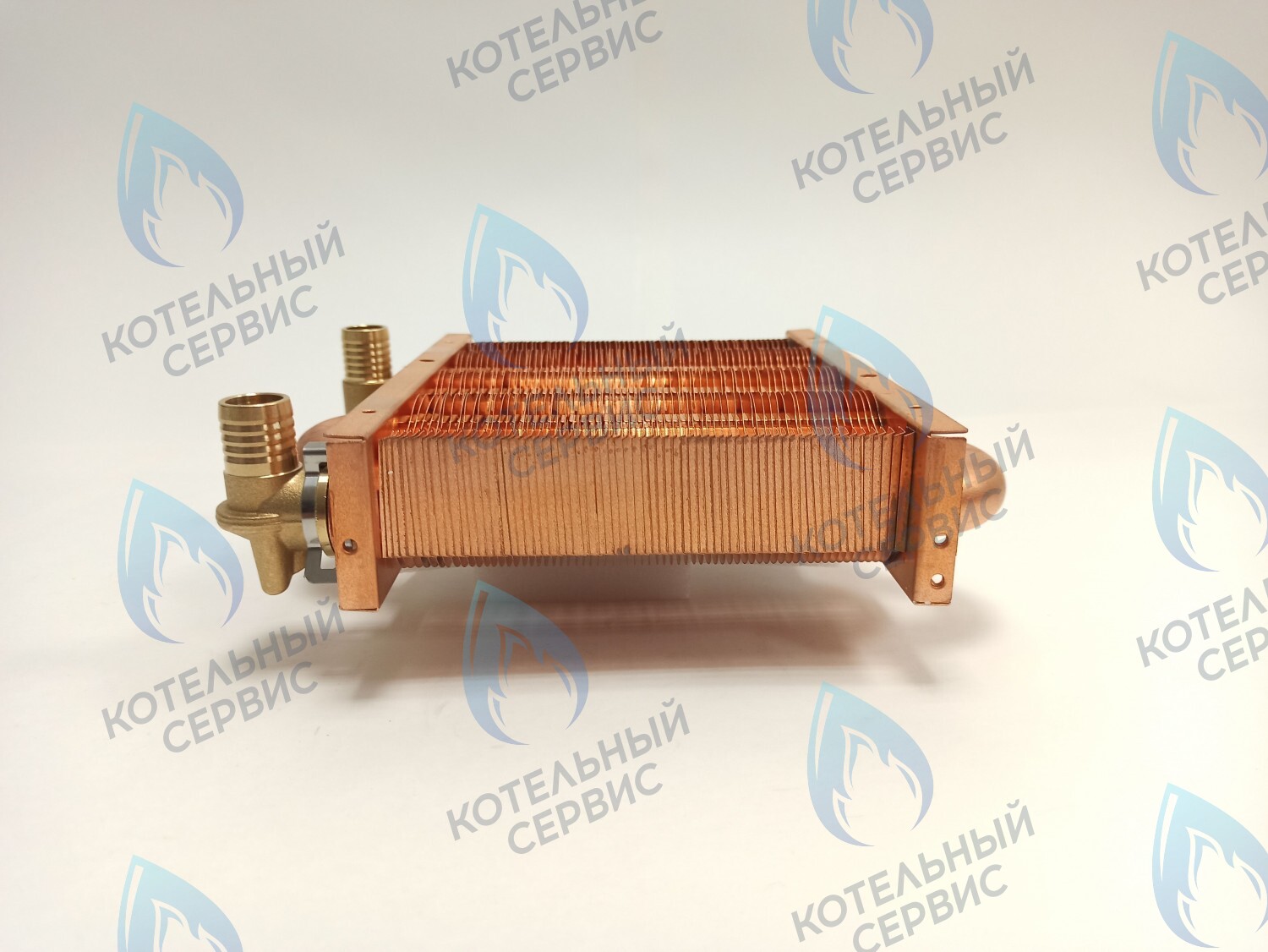 Теплообменник первичный основной (с фитингами) 142мм 67 FIN (100 HSG/ICH/MSC) DAEWOO