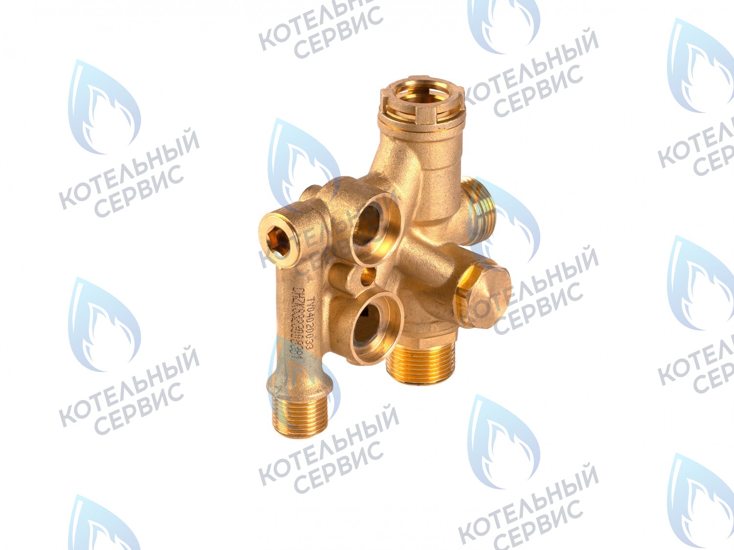 Гидроузел трехходового клапана латунный KOREASTAR