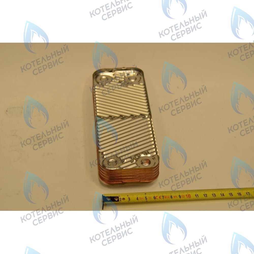 Теплообменник вторичный ГВС (другой тип) BAXI ECO (3, FOUR) 10 пластин