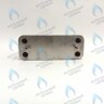 Теплообменник ГВС вторичный 16 пластин ARISTON (65104333)