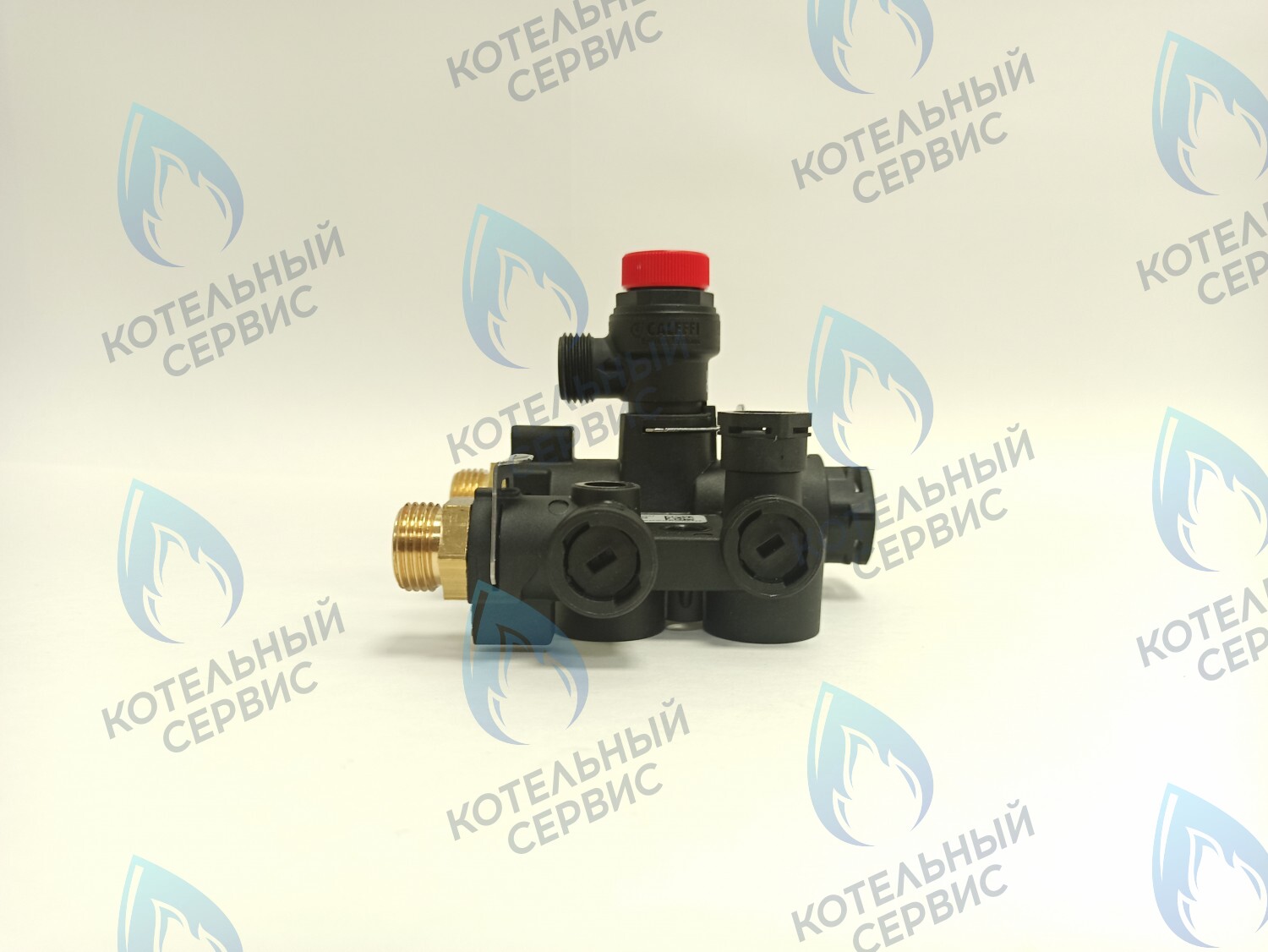 Гидроблок (левый) с картриджем трехходового крана (пластиковый) LIGHT 12кВт-24кВт, VARME 12кВт-18кВт (HH005B) FEDERICA BUGATTI