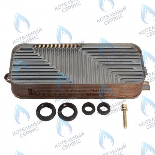Теплообменник JUNKERS BOSCH (8716771039, 8716771040)
