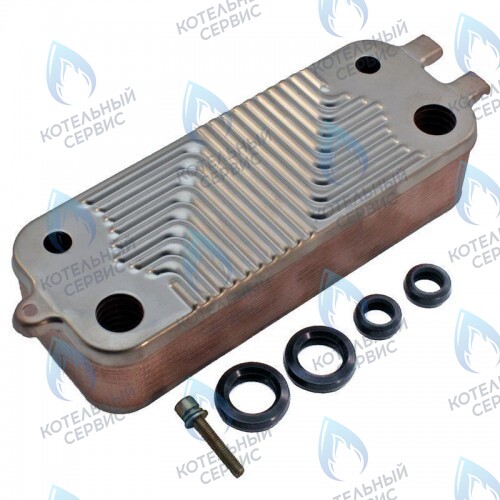 Теплообменник JUNKERS BOSCH (8716771039, 8716771040)