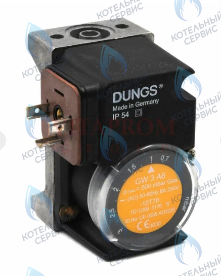 Датчик реле давления DUNGS GW3A6