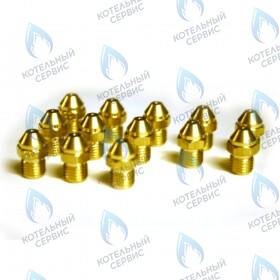 Форсунка (инжектор) для сжиженного газа комплект 0,77 (комплект 13шт) BAXI