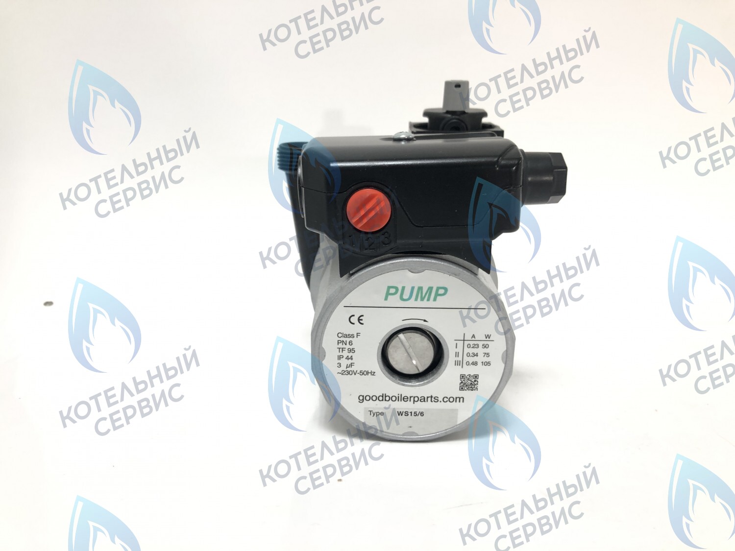 Циркуляционный насос в сборе 15/6 (замена WILO NFSL) (вход под кабель, при необходимости можно установить коннектор)