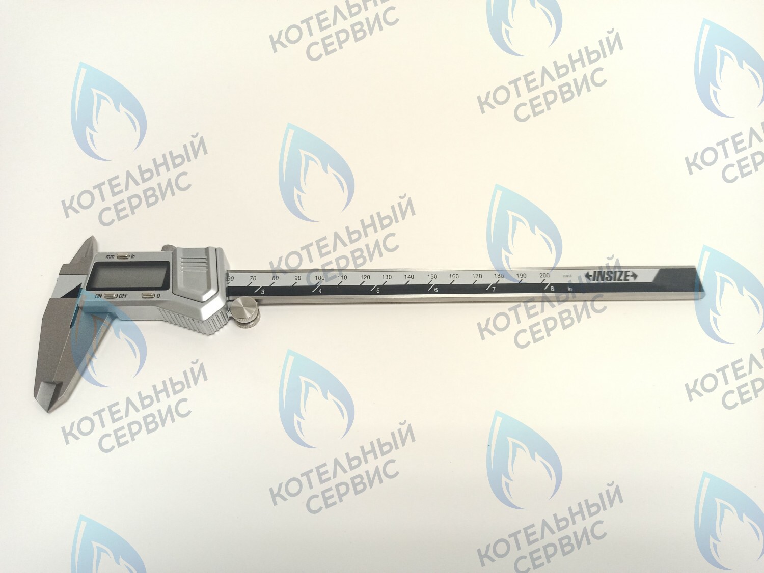 Штангенциркуль металлический INSIZE 0-200мм с ЖК дисплеем