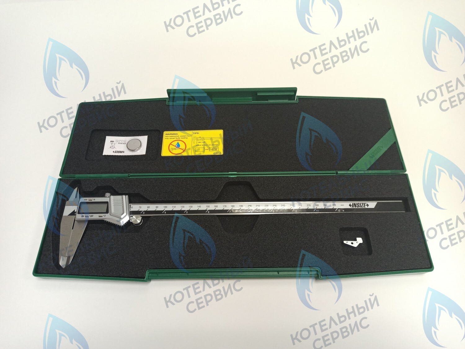 Штангенциркуль металлический INSIZE 0-300мм с ЖК дисплеем
