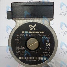 Насос циркуляционный GRUNDFOS 15-50  (39404220) FERROLI (может стоять насос WILO!)