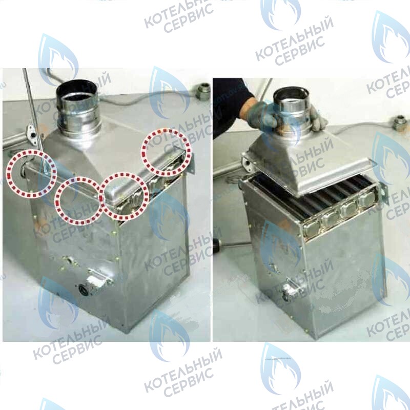 Коллектор дымовых газов NAVIEN DELUXE S/C/ONE 30-40KW