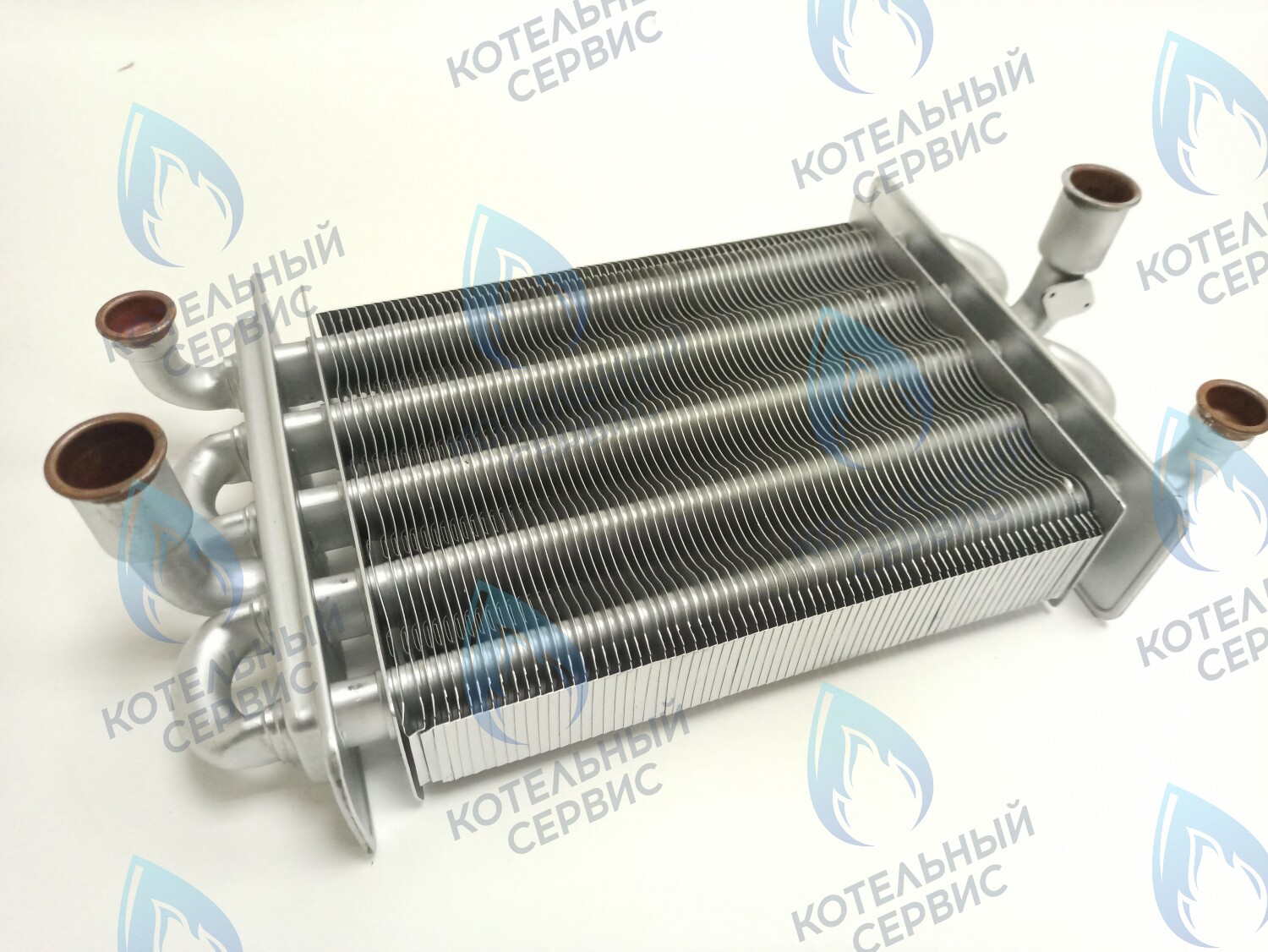 Теплообменник битермический 230 мм ELECTROLUX Space 11/18/24 кВт (AA07000029, AA07000030)
