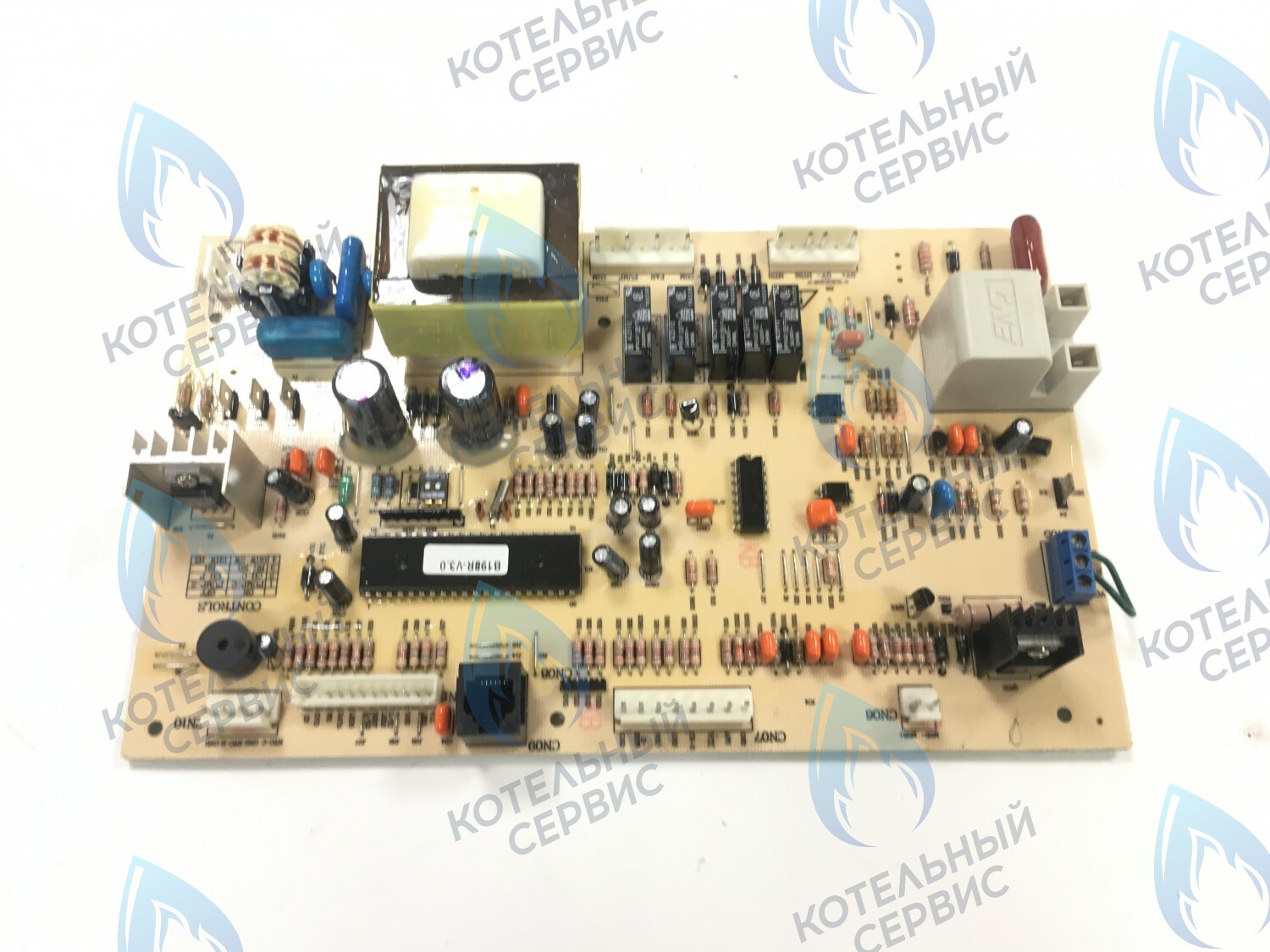 Плата управления GAZLUX B 24 C1, GAZECO 24 C1/C2 (198) (196) Атмо (артикул 05-2017, 05-4015, 05-4017)