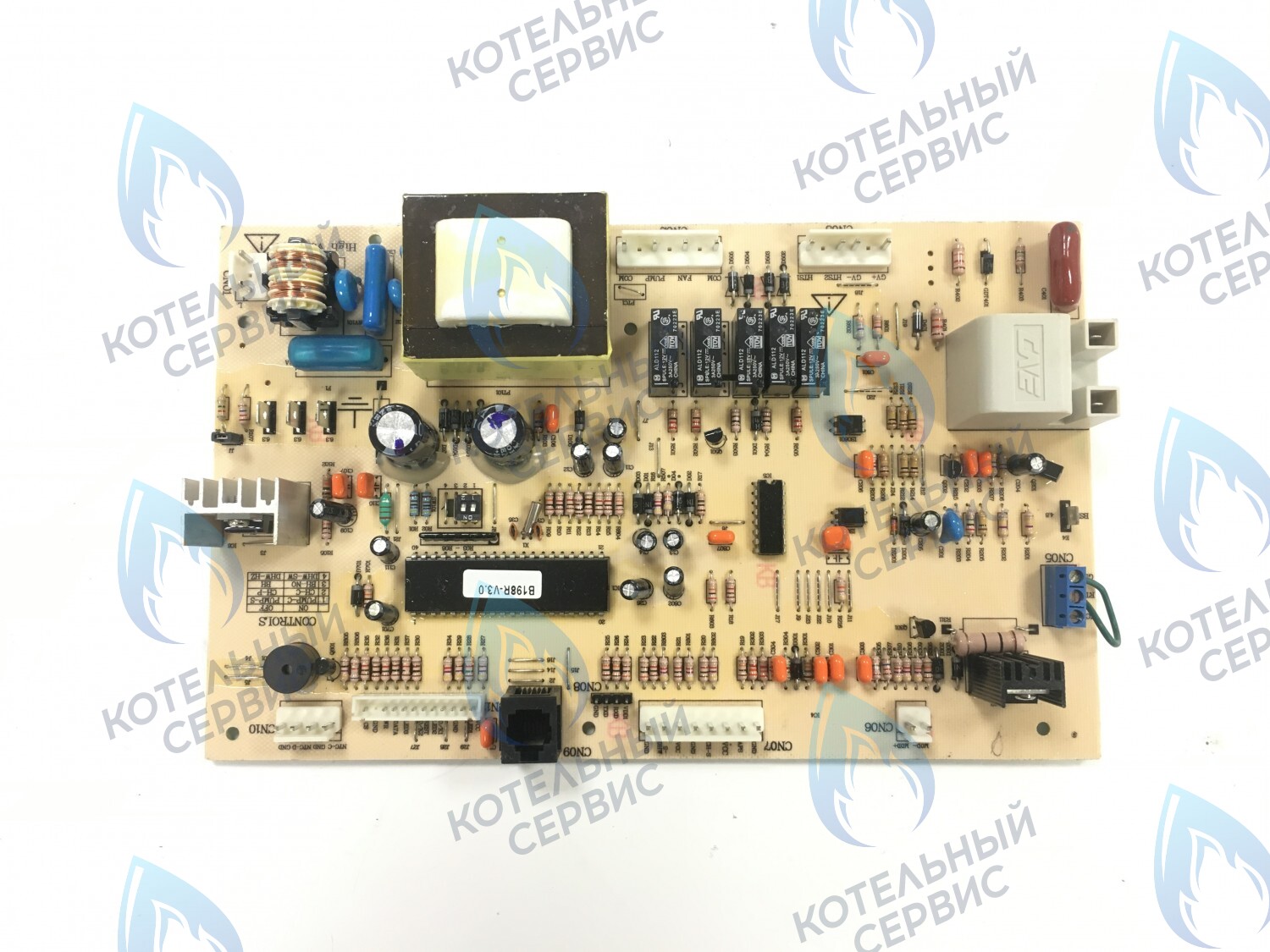 Плата управления GAZLUX B 24 C1, GAZECO 24 C1/C2 (198) (196) Атмо (артикул 05-2017, 05-4015, 05-4017)