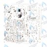 Плата управления подходит для TIBERIS 552000221, 552000129